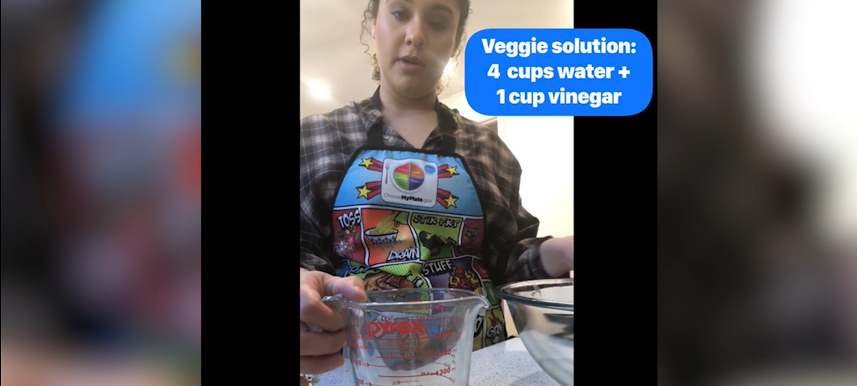 A SNAP-Ed Nutrition Educator teaches a virtual cooking lesson