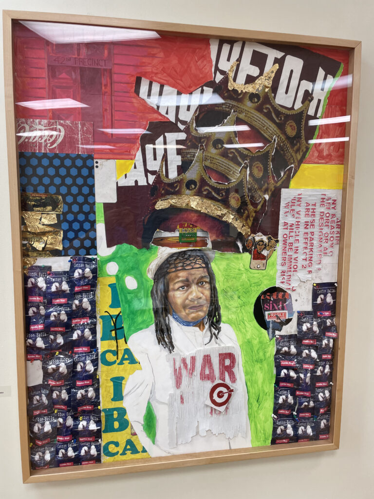 "Triple Crown", a decoupage by Terrenceo H., a BronxWorks Supportive Housing resident