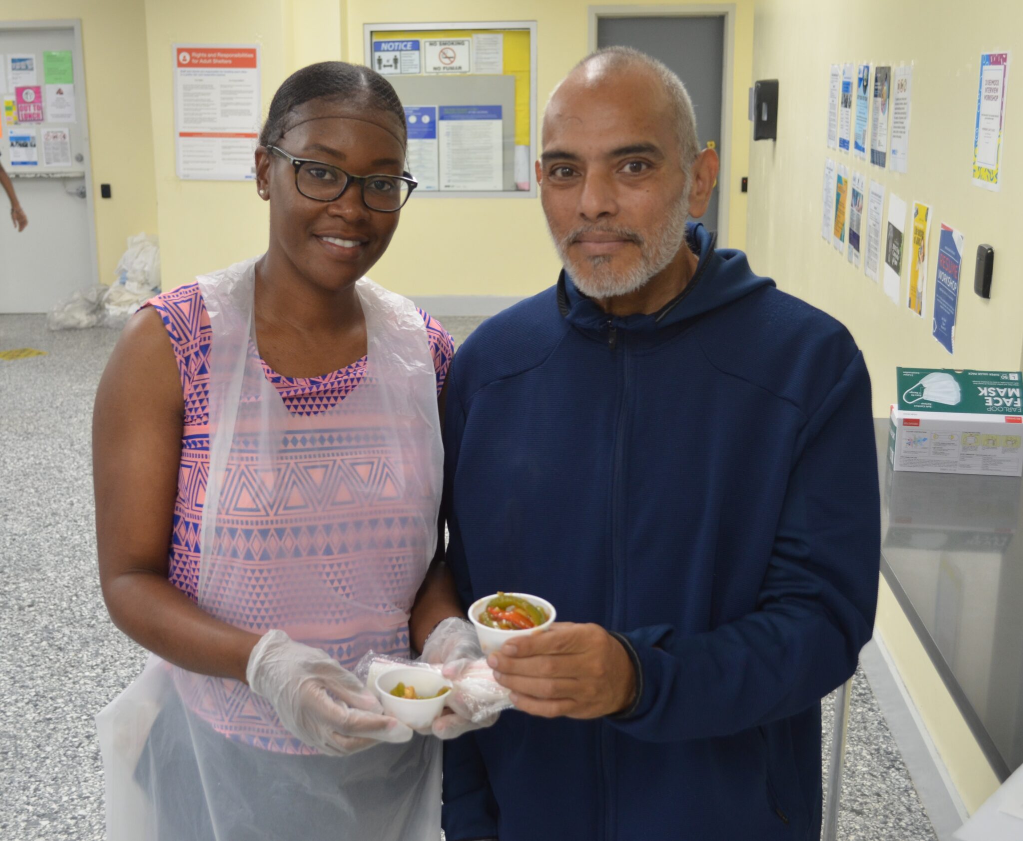 Shelter Residents at BronxWorks Jerome Avenue Men’s Shelter Get Cooking Class As They Prepare To